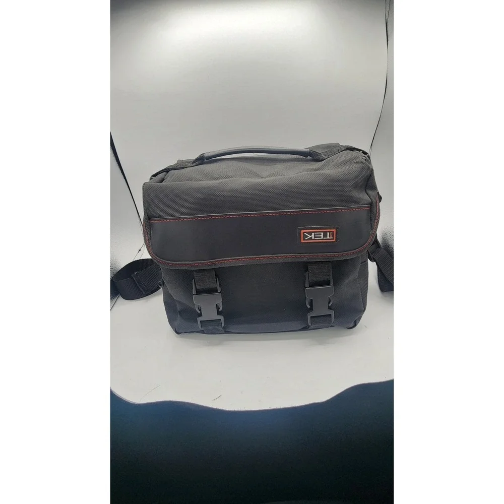 TEK 4602 Camera Bag 1990's Multi-Pocket with Adjustable Strap - Vintage 10